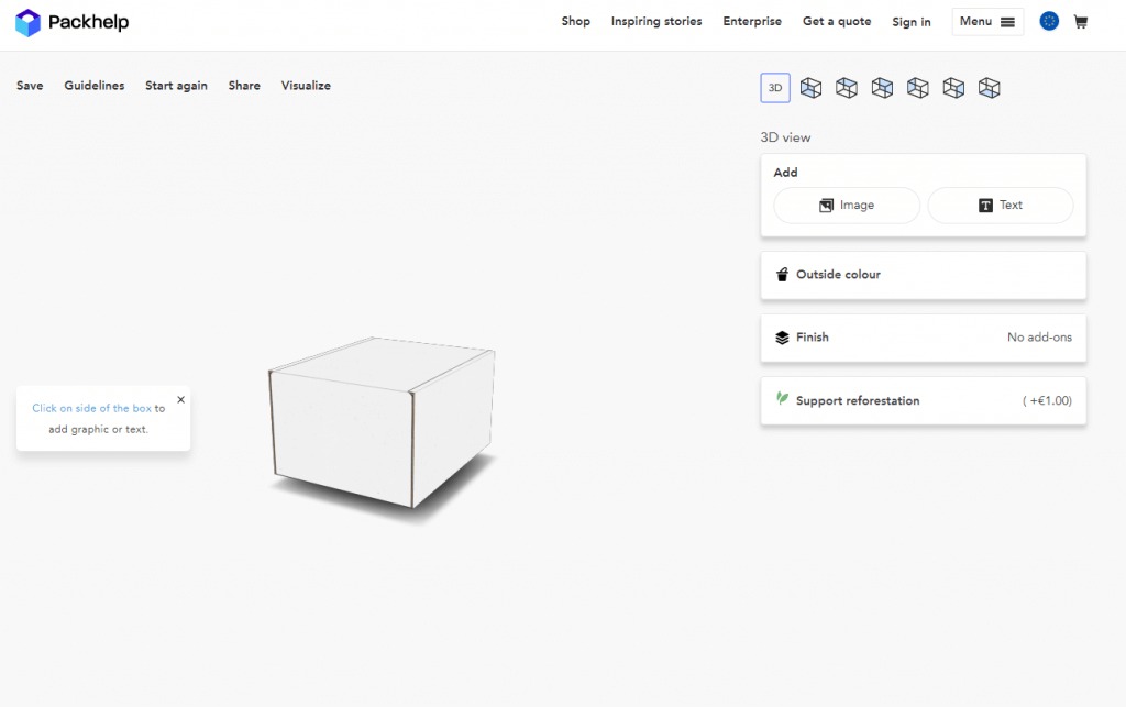 Box creator. Boxes-online.