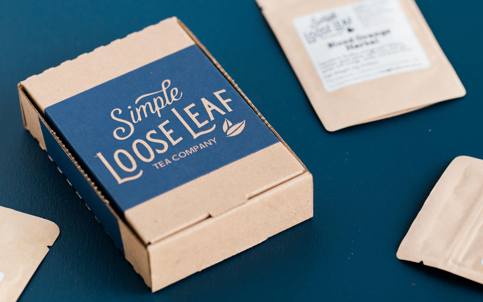 simple loose leaf company packhelp post cardboard box