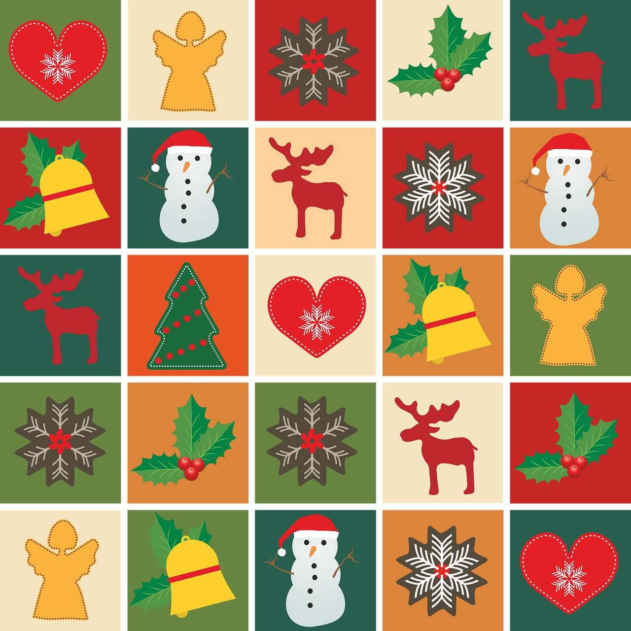 icônes de Noël
