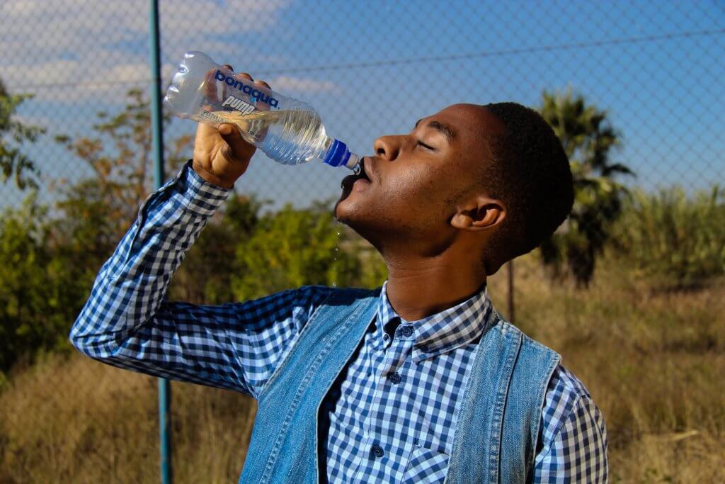 single use plastic water bottle