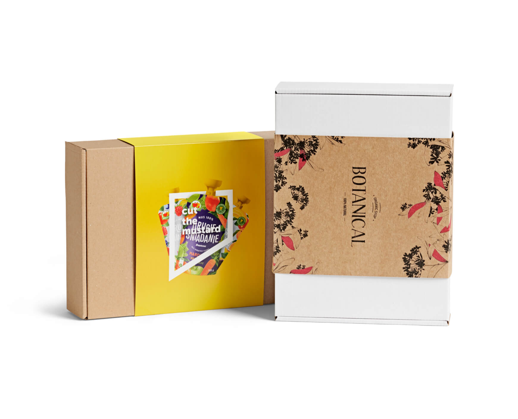 Versandschachteln mit Banderole - individuellen Verpackungen - Packhelp