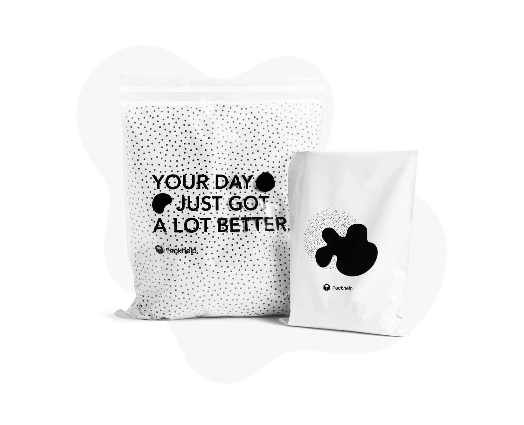 Sac d'expédition en plastique, emballage personnalisé pour produits