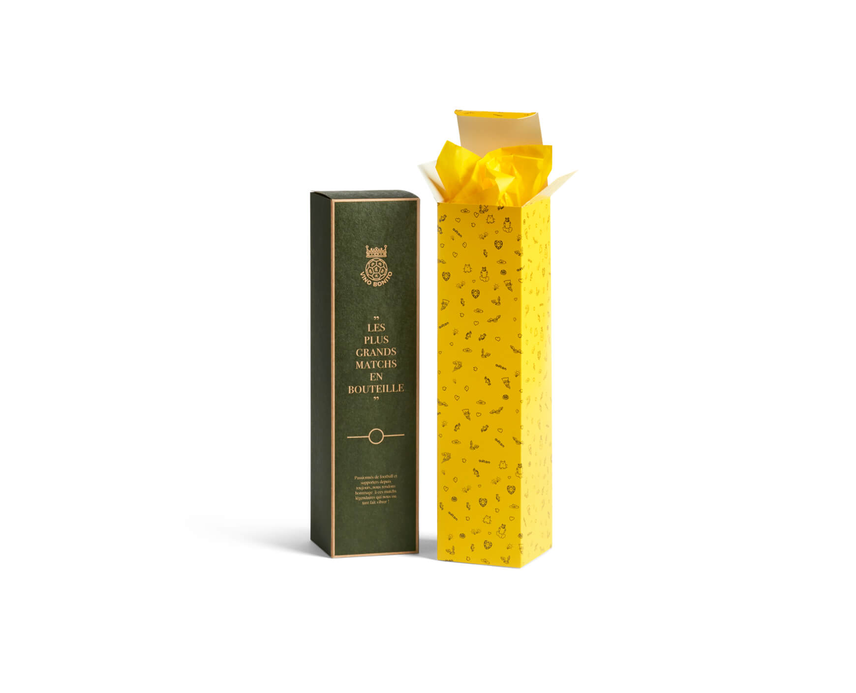 Boîtes à vin personnalisées - emballage personnalisé pour produits - Packhelp