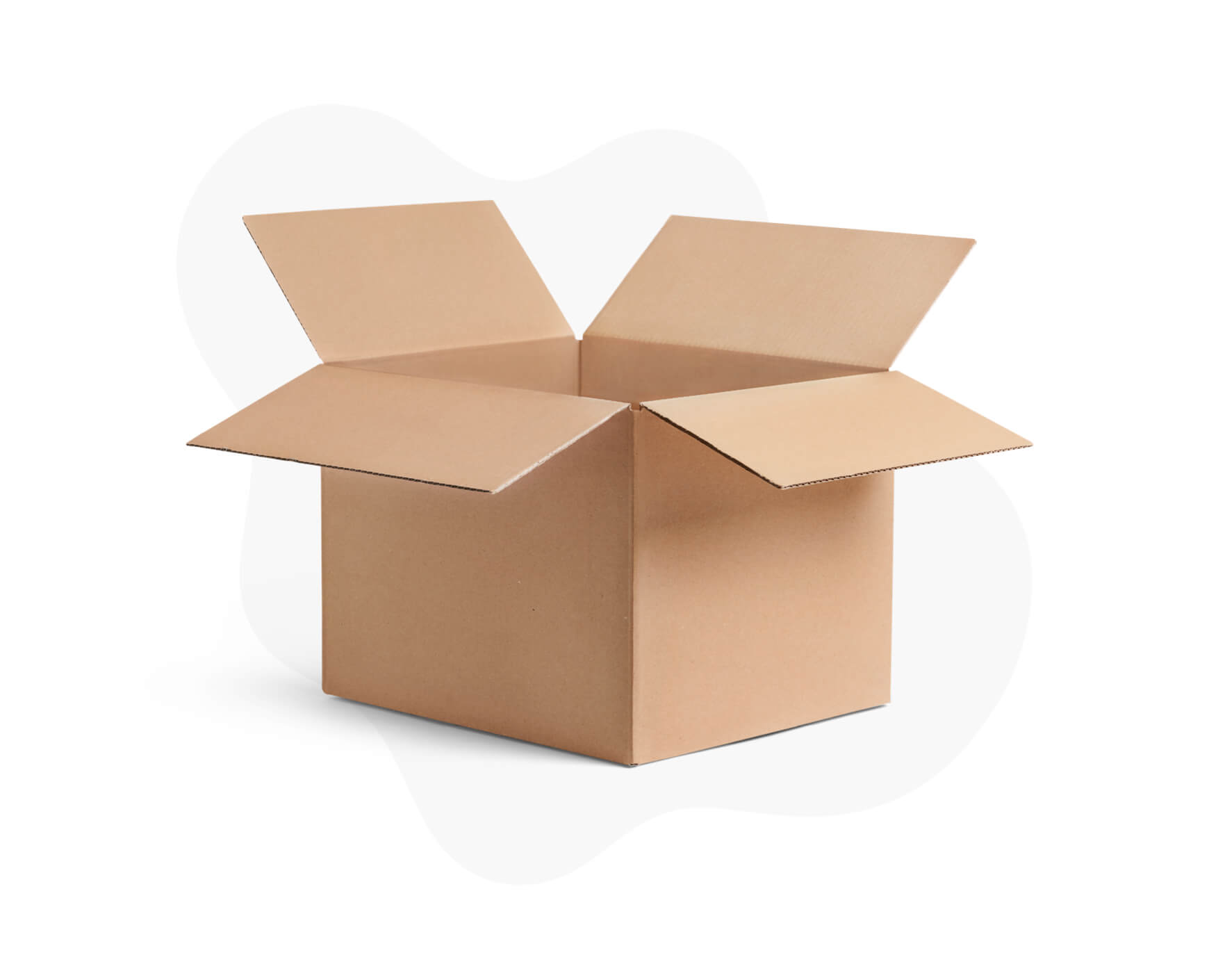 Caja para envíos sin impresión