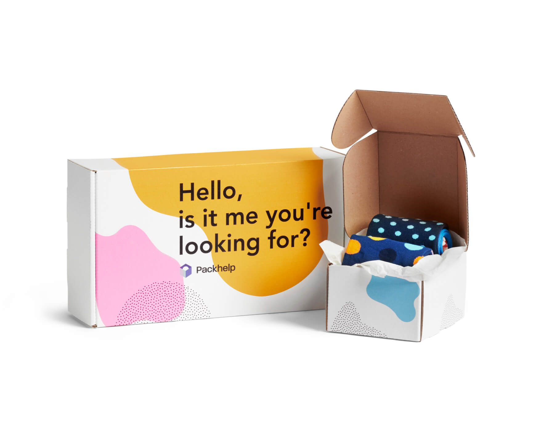 Scatola postale Eco Colorate - scatole personalizzate - Packhelp