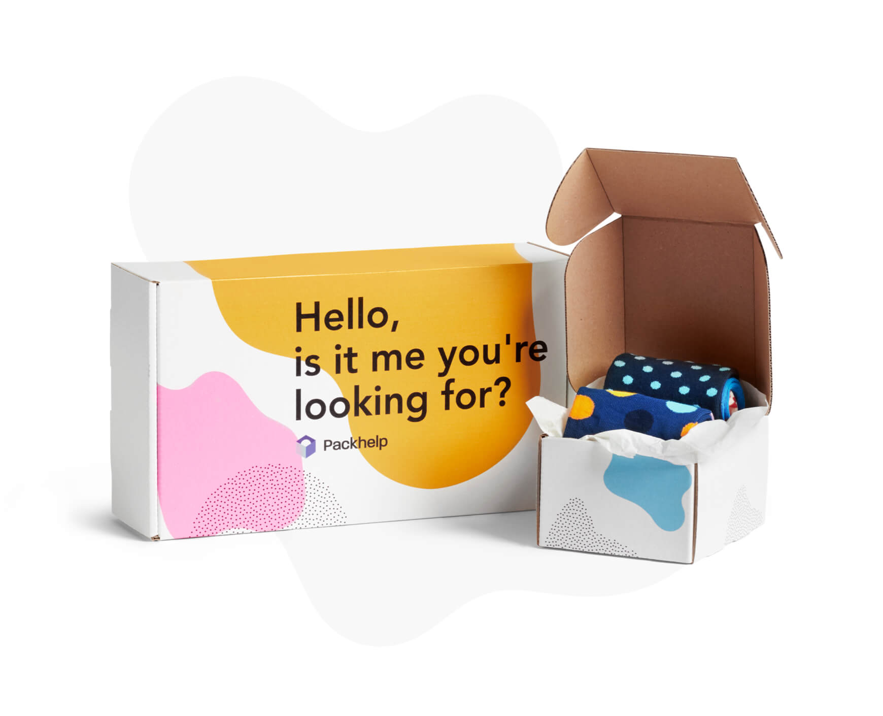 Scatola postale Eco Colorate - scatole personalizzate - Packhelp
