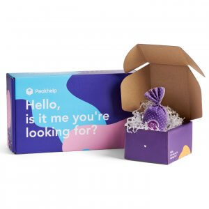 Scatola postale colorata - scatole personalizzate - Packhelp