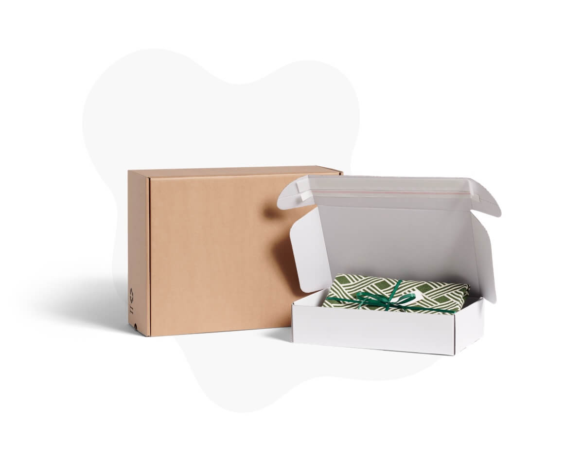 E-Commerce Versandbox ohne Aufdruck