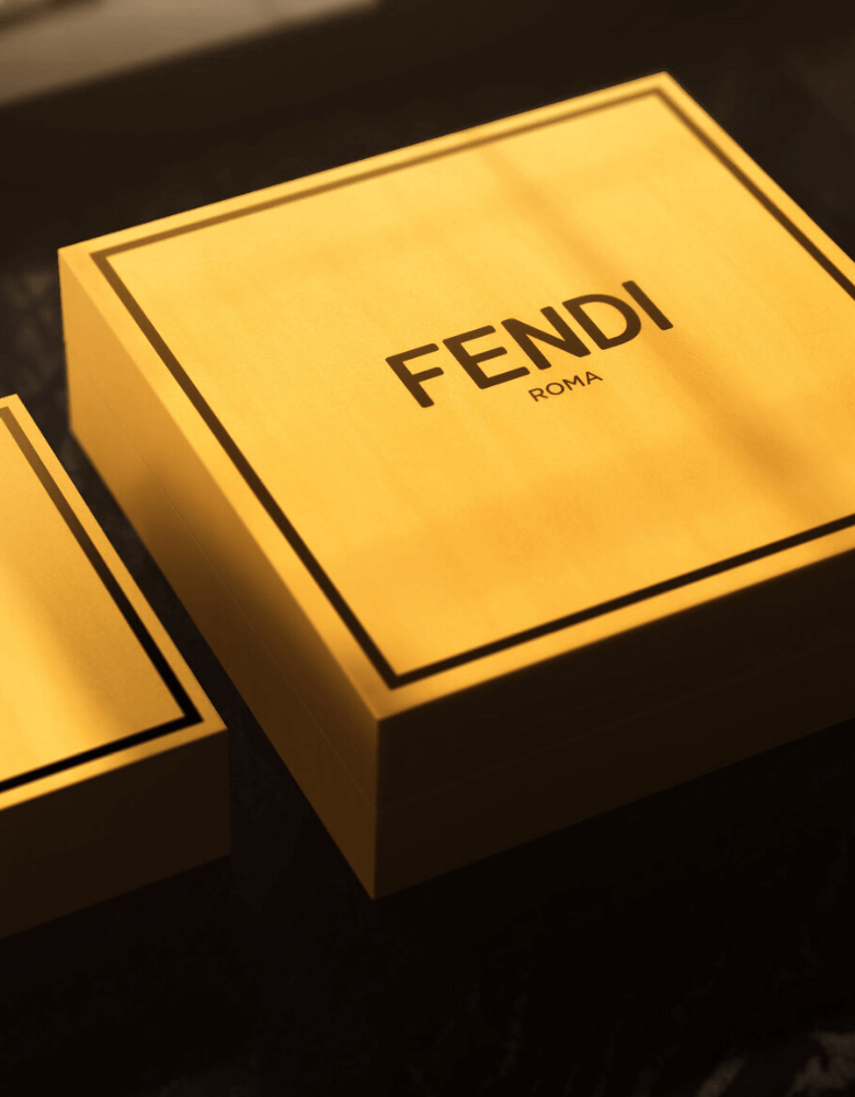 Scatola quadrata Fendi