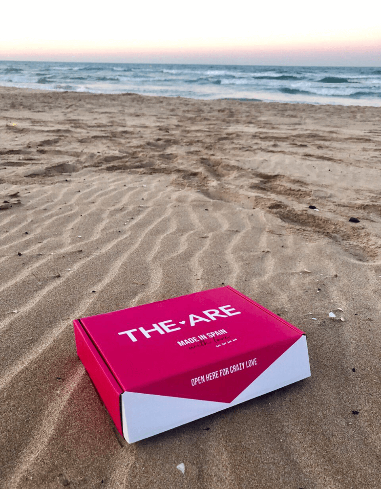 The Are Full Color Mailer Box on the beach