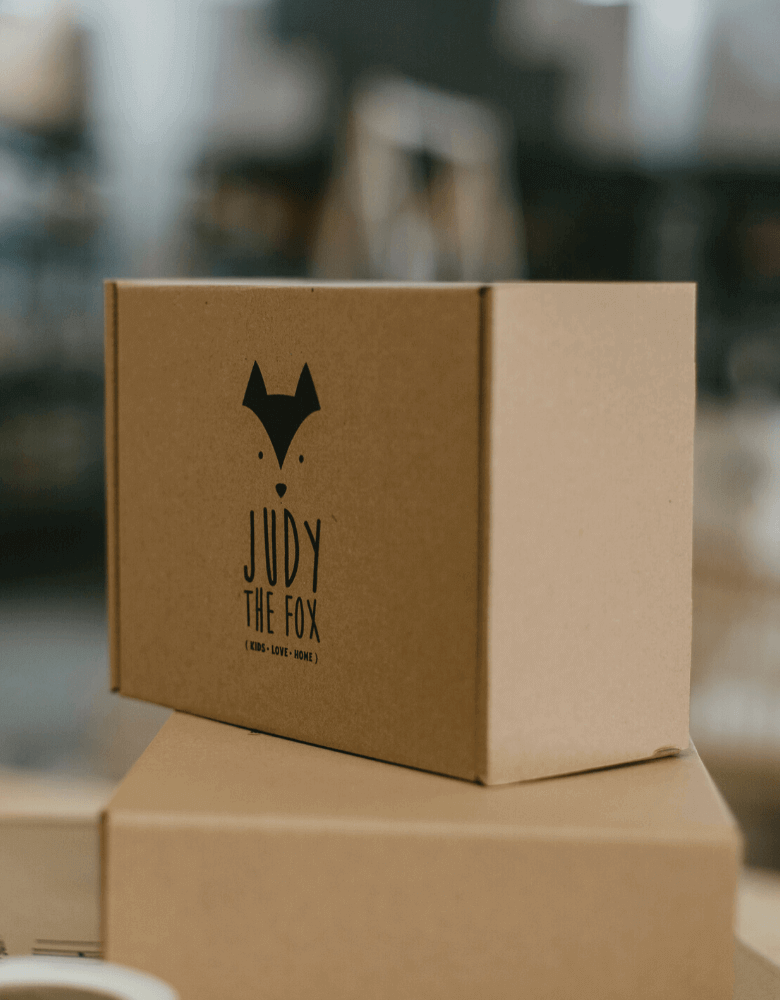 Judy the Fox poštovní krabice s vlastním potiskem