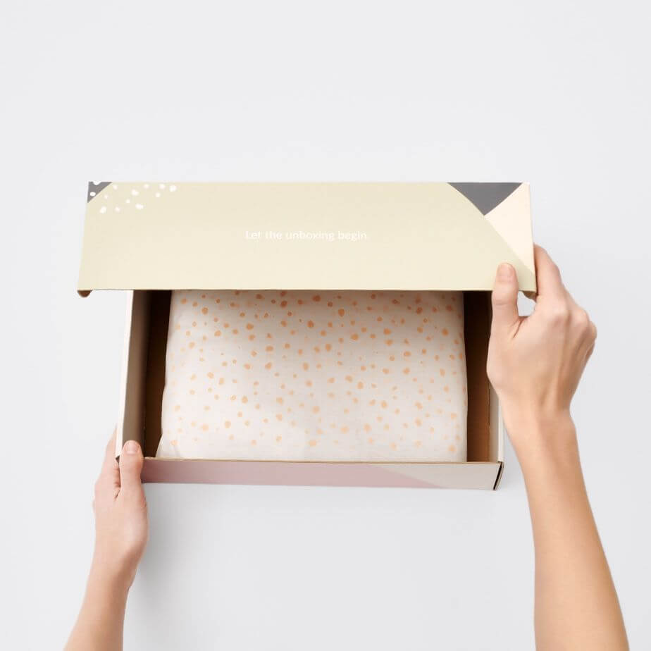 Verpackungsset Farbig