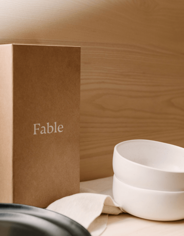 fable home custom packaging