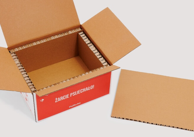 Verpackungen für gefrorene Lebensmittel Psibufet