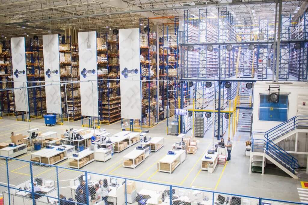 Entrepôt de traitement de commandes