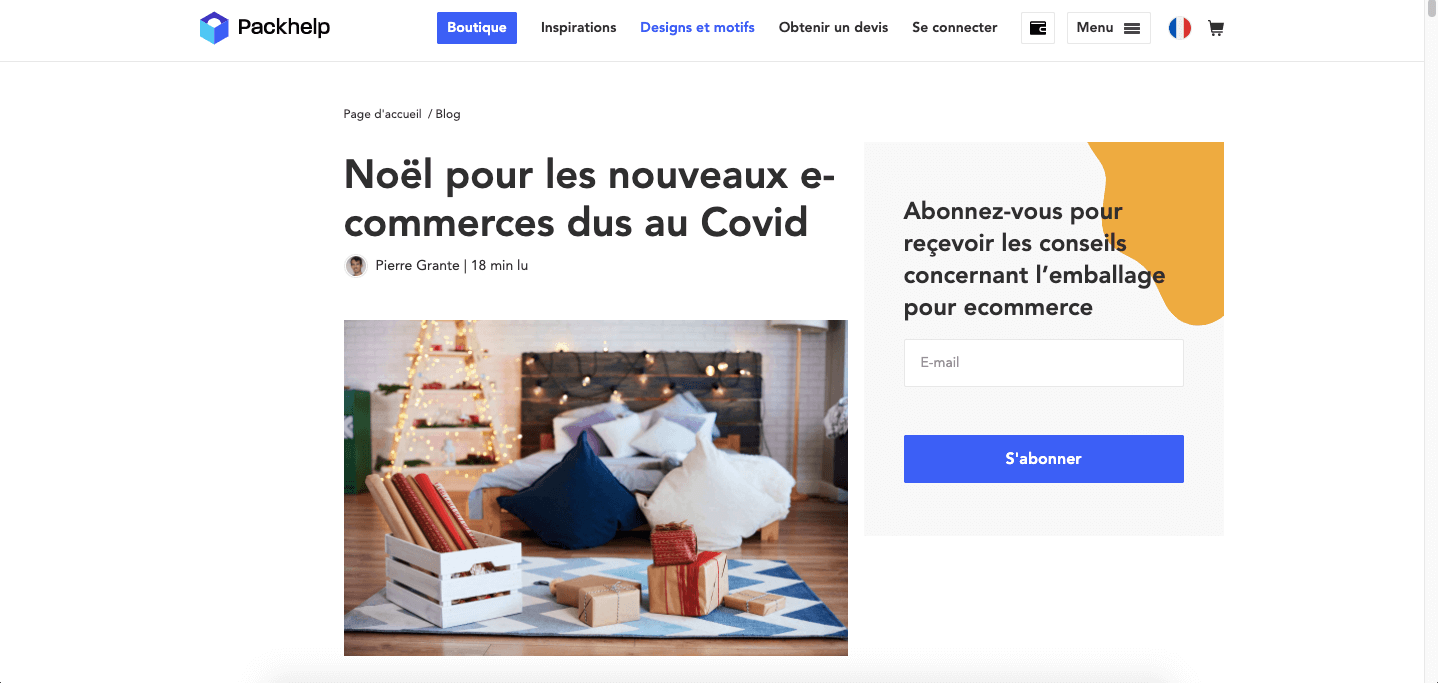 Article de blog