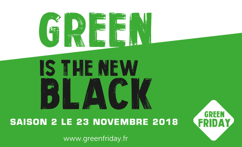 Slogan affiche Green Friday