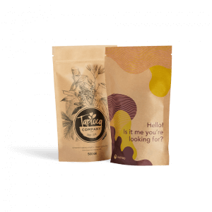 Sachets alimentaires doypack kraft