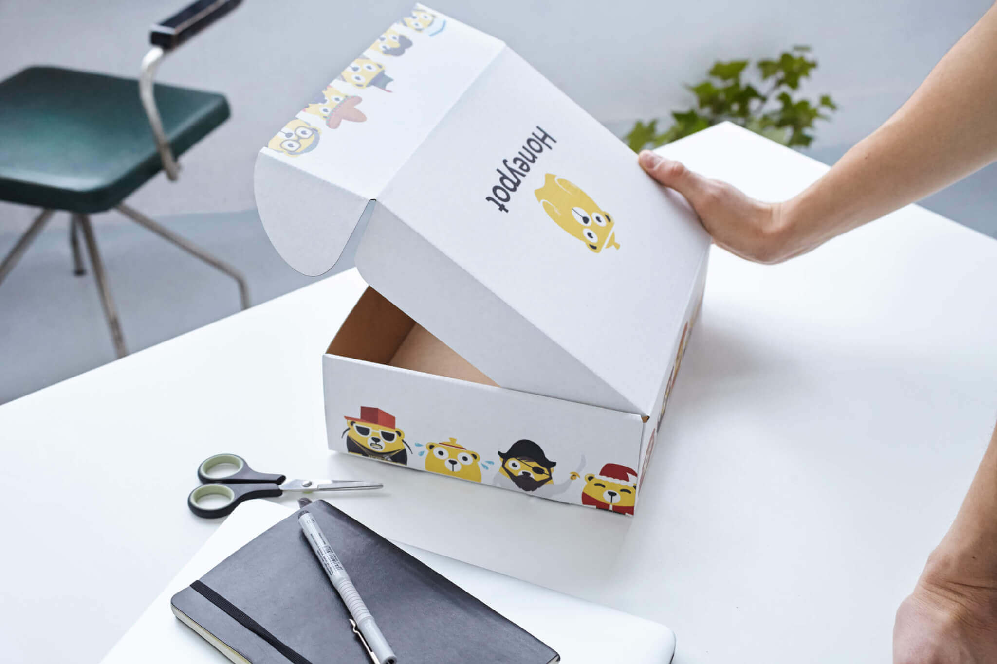 Päckchen Verpackung