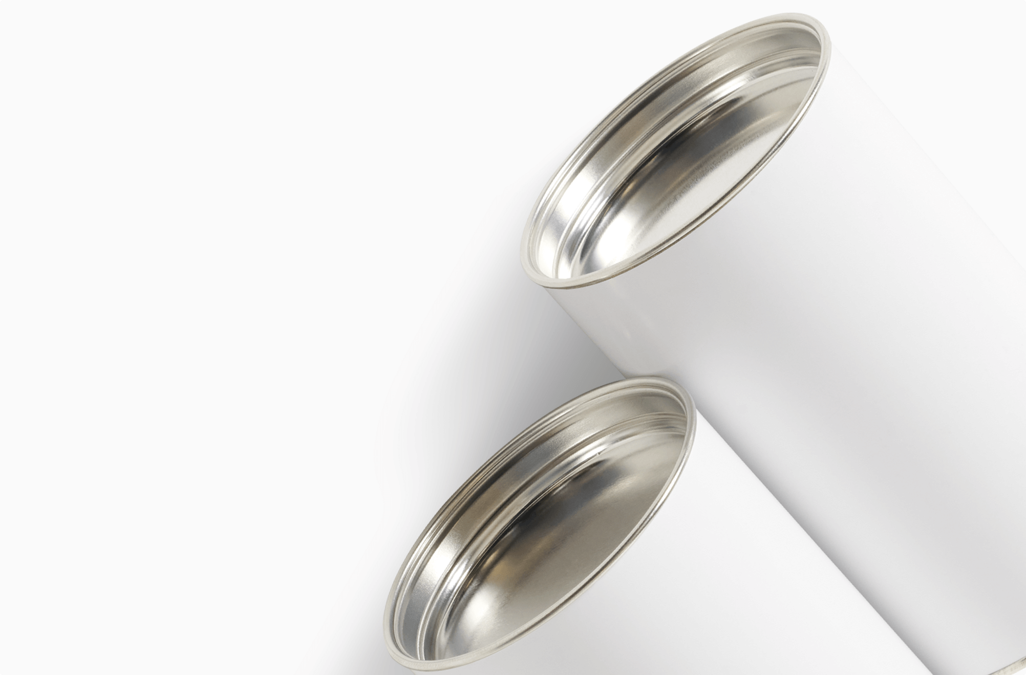 Paper can with secure enclosure