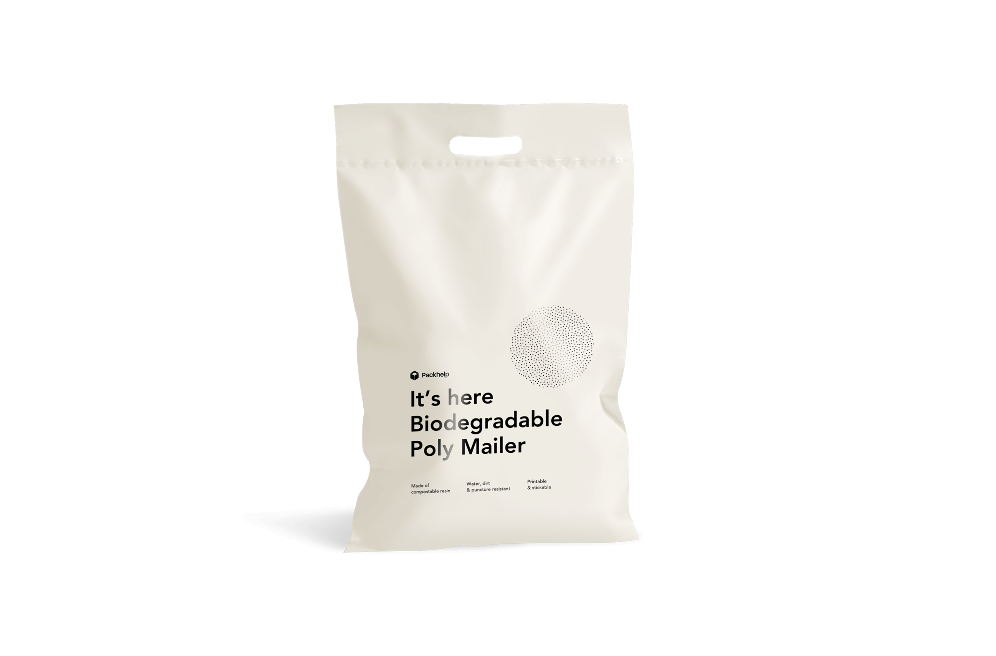 sacchetto postale compostabile