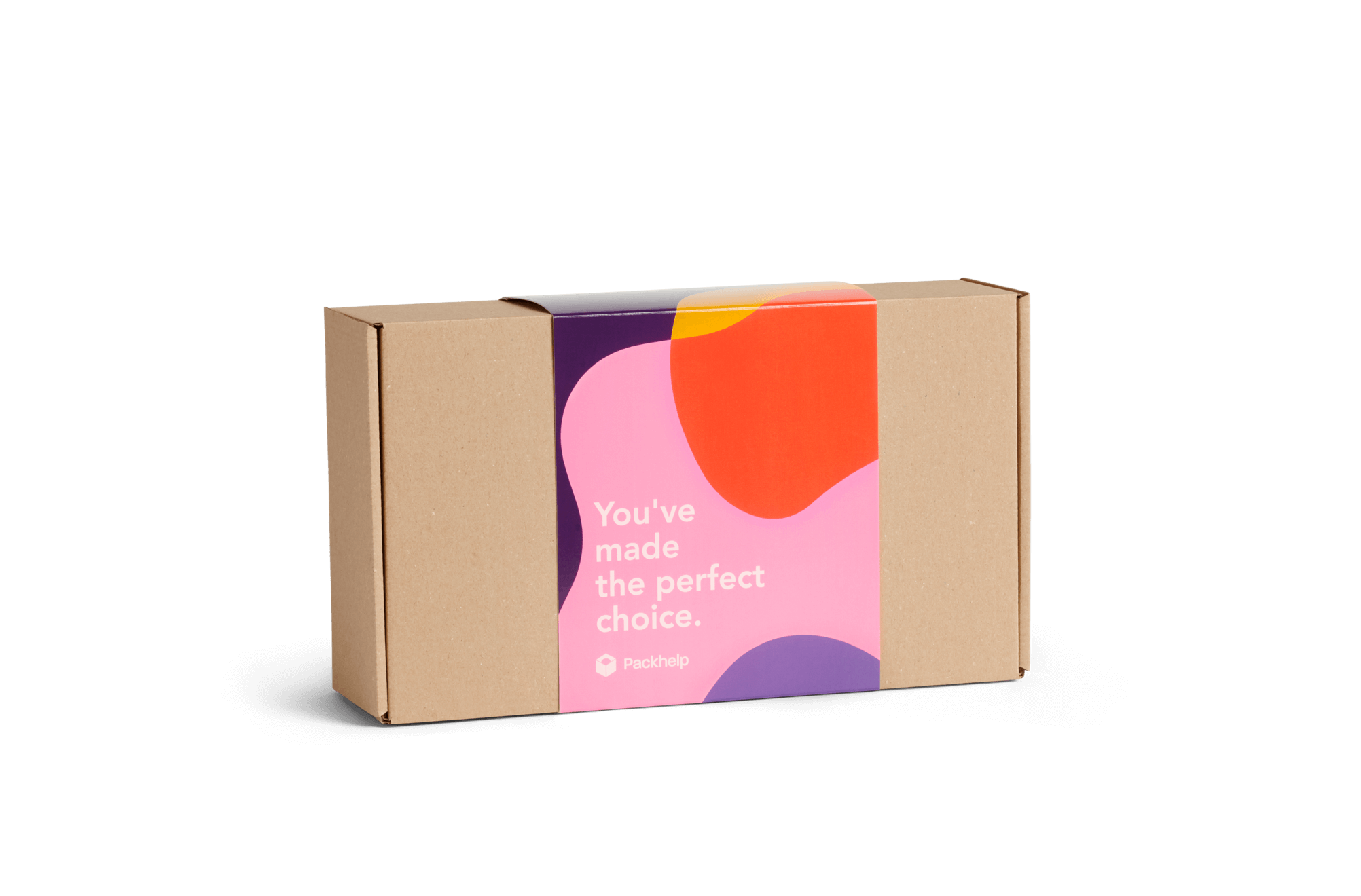 Packaging : boîte avec bandeau