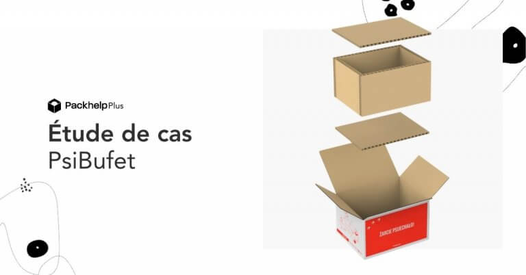 Étude de cas PsiBufet avec son emballage d'expédition isotherme et écologique