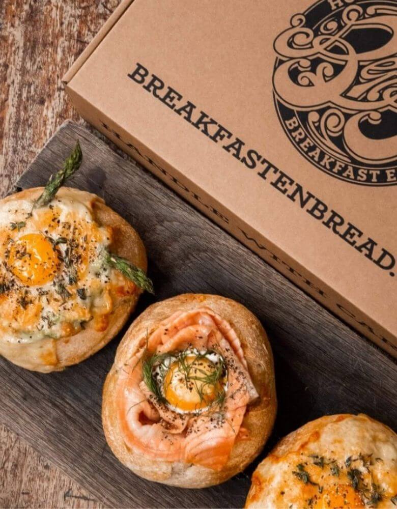 Verpackung für Brötchen