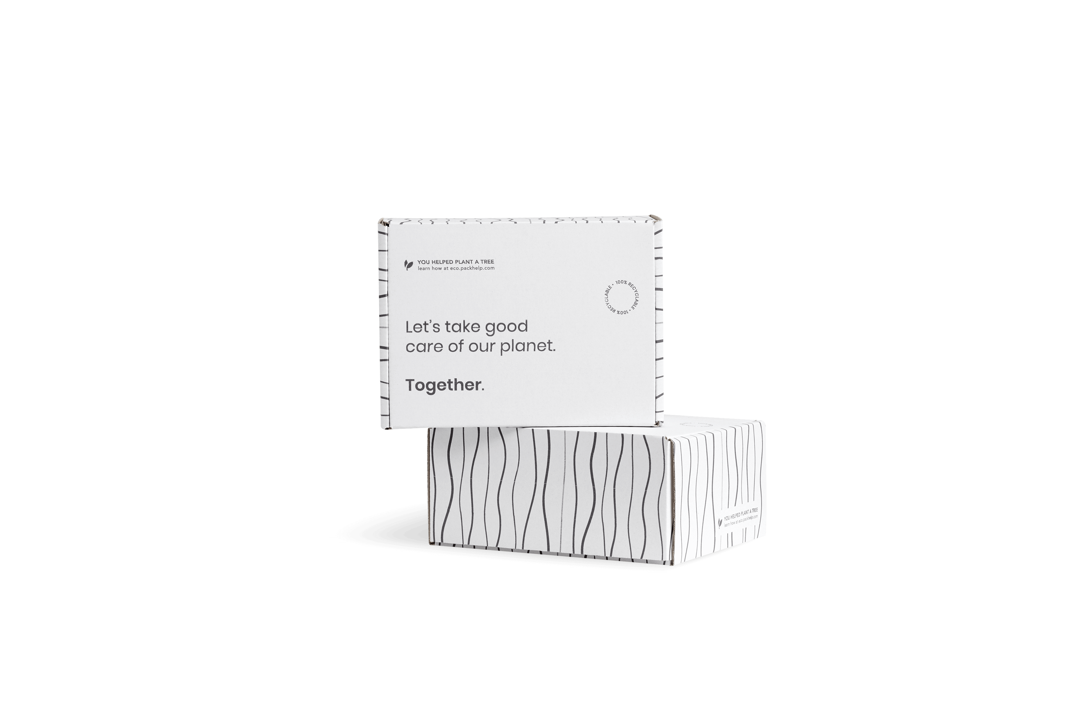 eco white mailer boxes