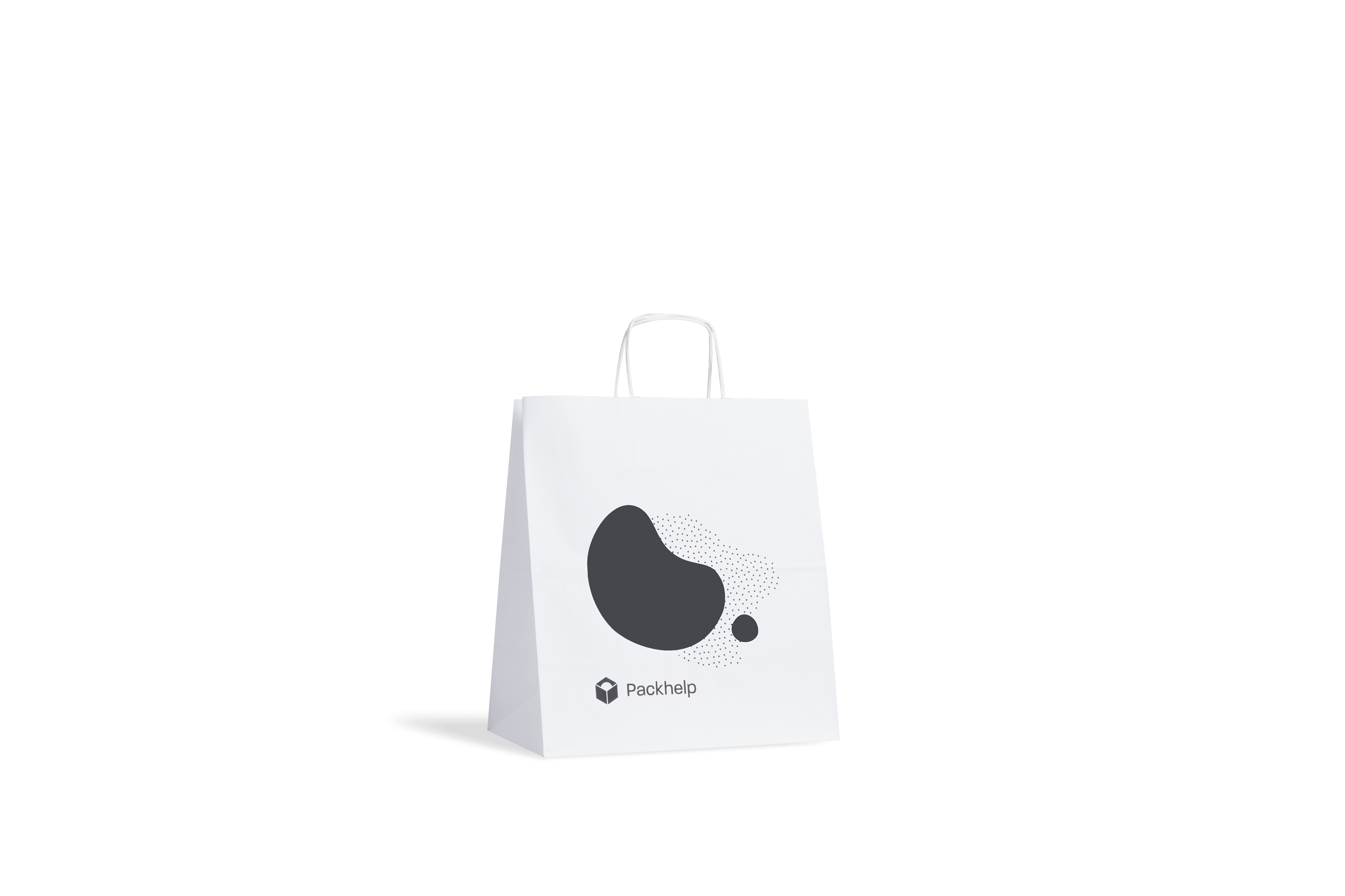 white paper bag