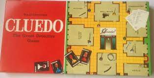 Cluedo vintage board game packaging