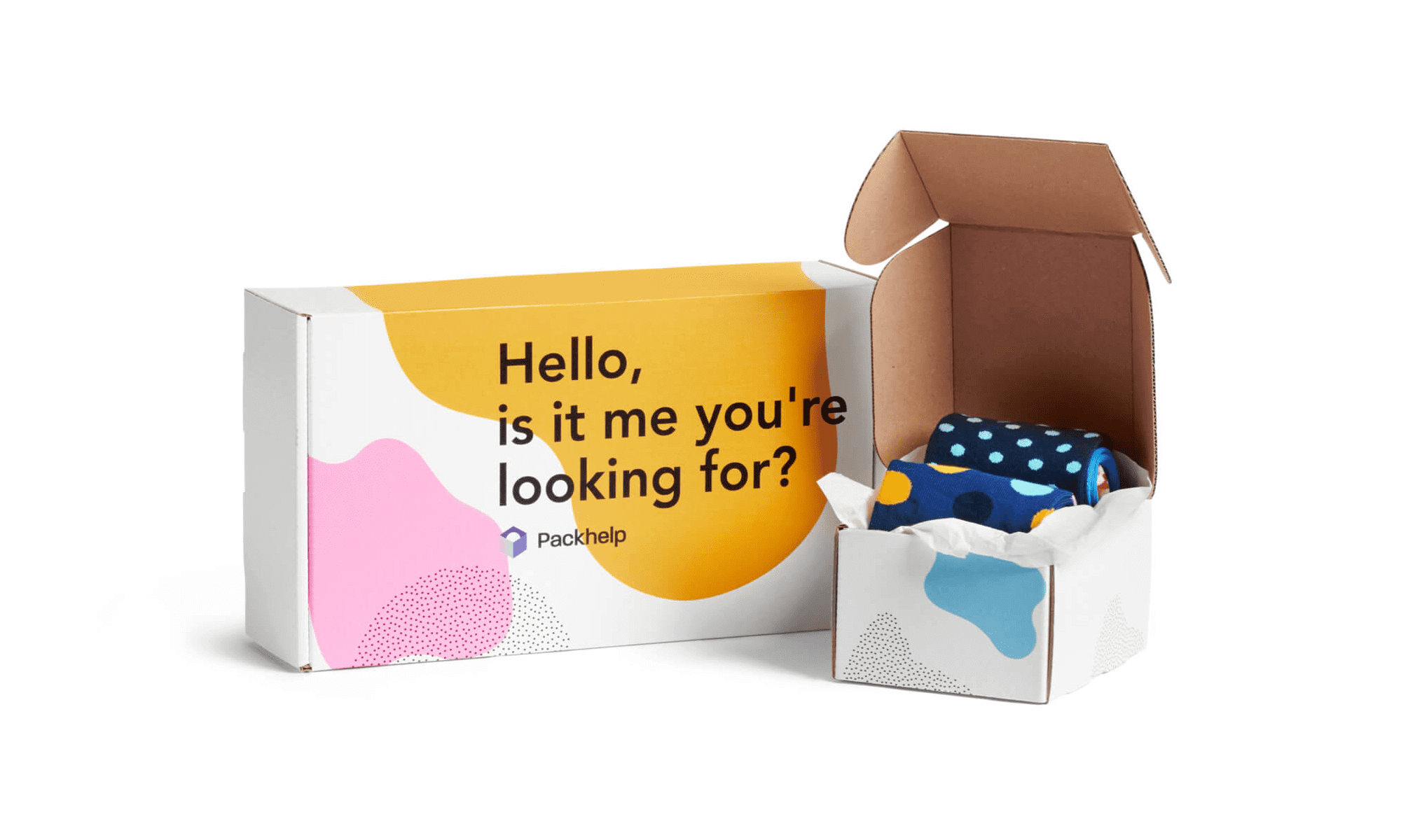 pudełko ecommerce kolorowe