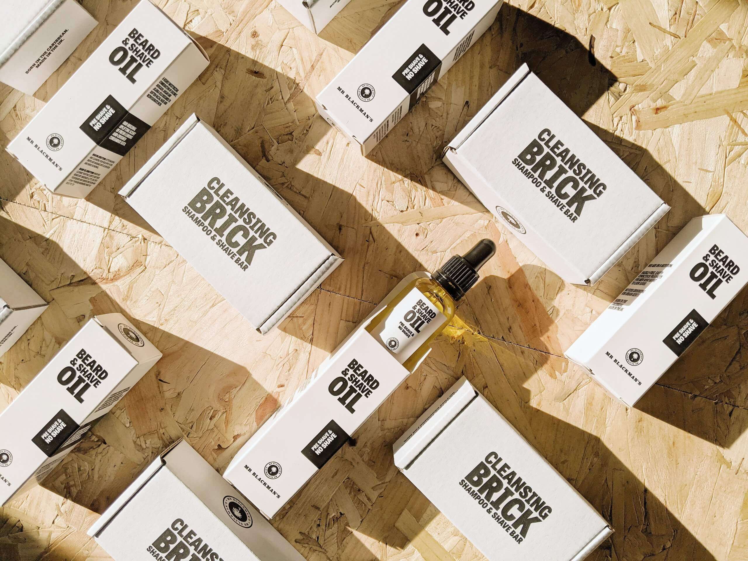 Mr Blackman’s packaging