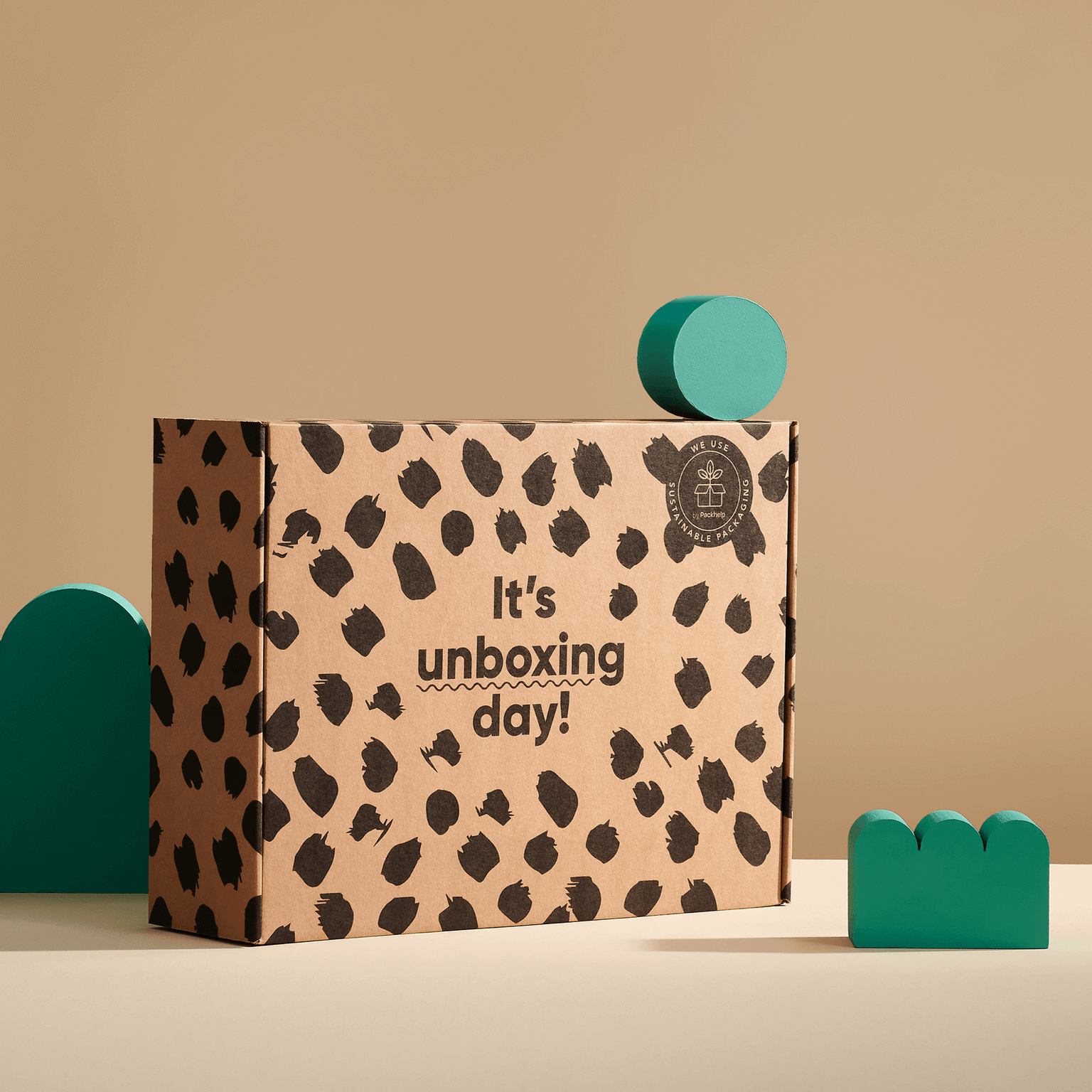 voorbedrukte eco verzenddoos