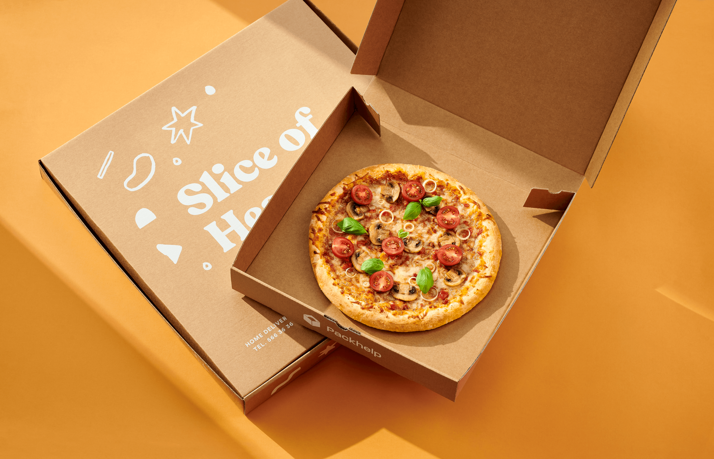 hållbara pizzakartonger
