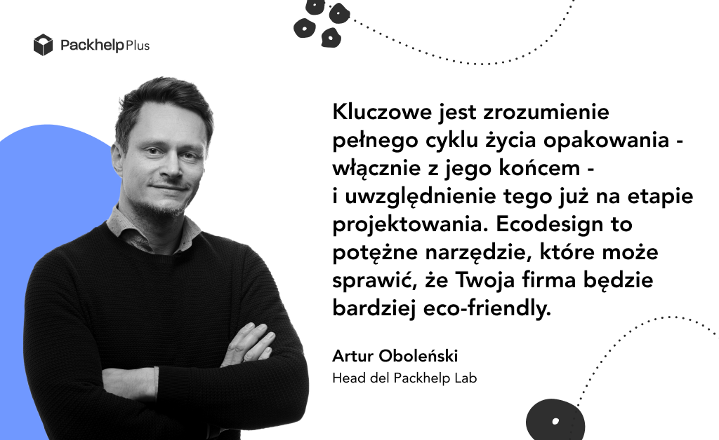 wizerunek eksperta i tekst o ecodesignie