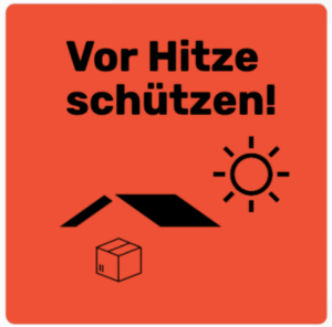 Vor Hitze schützen
