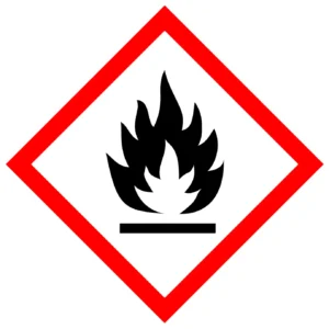 leicht entflammbar symbol