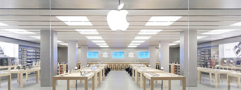 visual merchandising apple